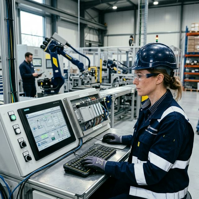Ingeniería y componentes de control industrial